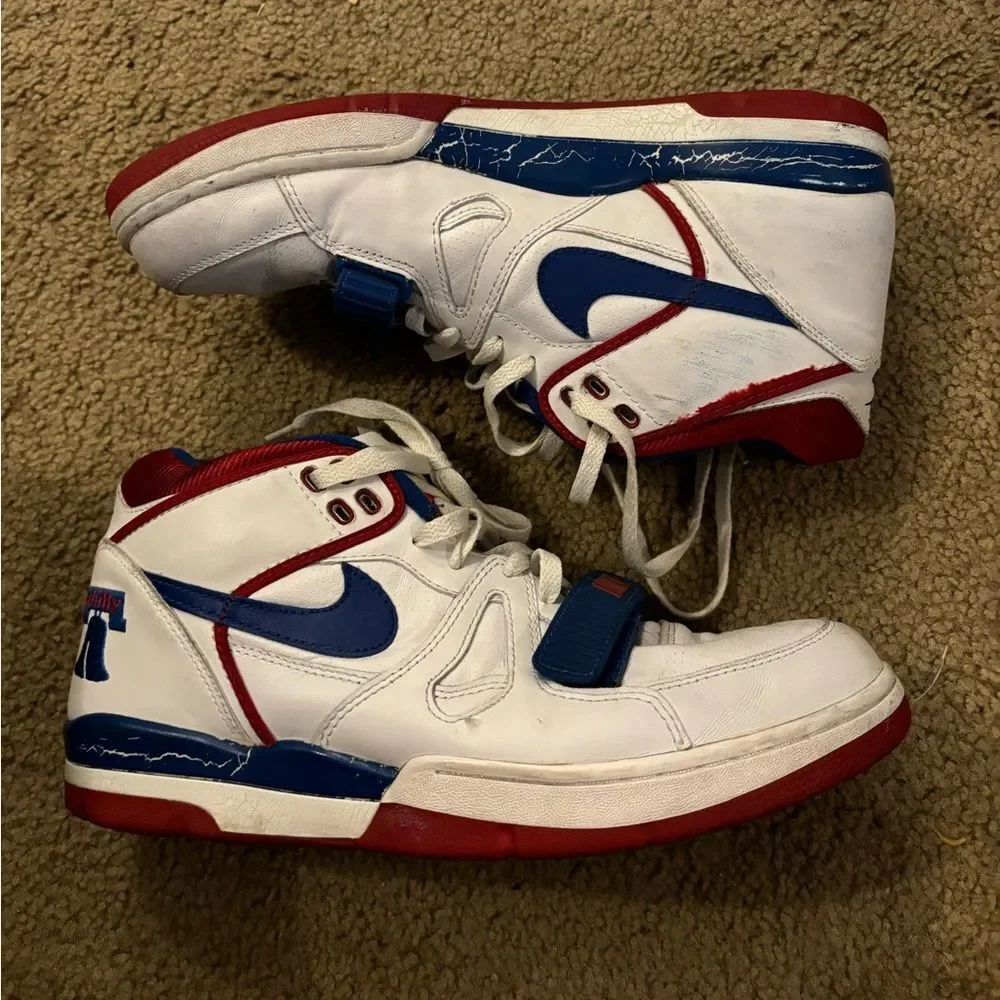 Nike Air Alpha Force 2 Men’s 76ers AS IS RARE